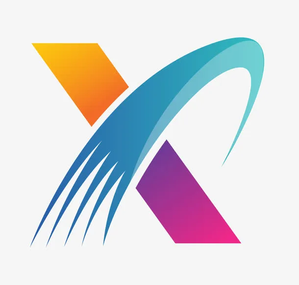 X矢量商标LOGO设计免抠