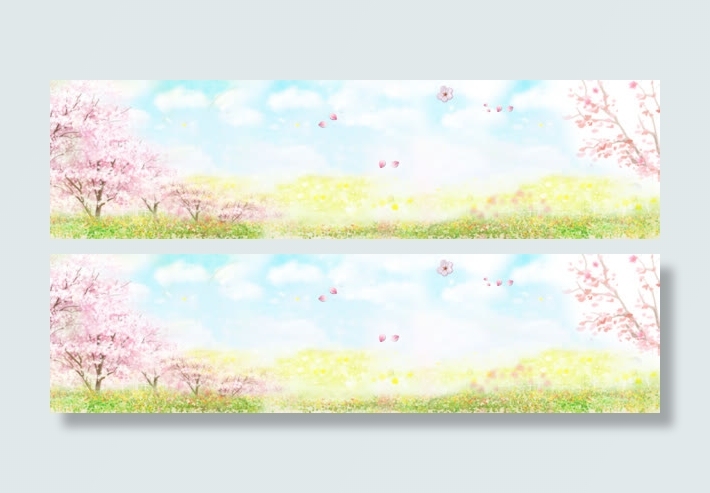 春暖桃花背景