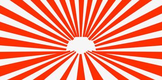 红色简约光线边框纹理免抠