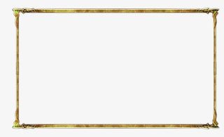 游戏提示 边框 现代感免抠