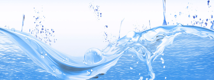 海洋水花化妆品海报banner背景高清