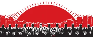 五一劳动节中国风红色淘宝背景图高清