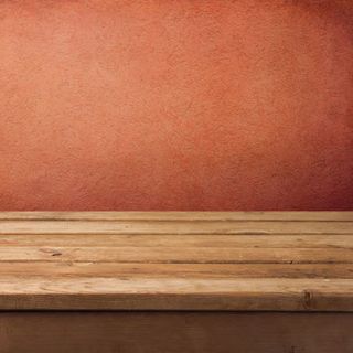 红色纹理木板背景