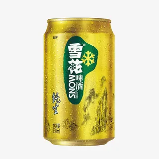 罐装雪花啤酒免抠