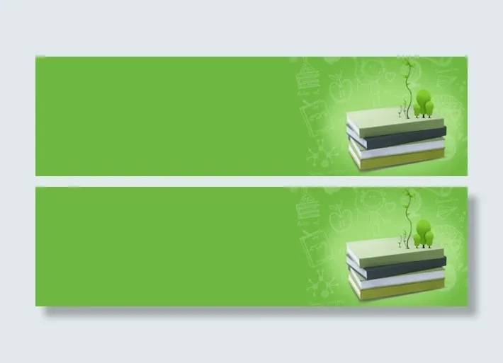 教育banner创意背景免抠