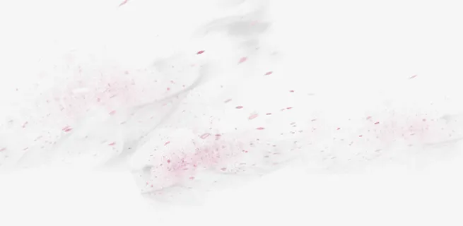 粉色清新花瓣漂浮素材免抠