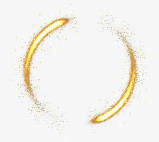 金色的光效免抠