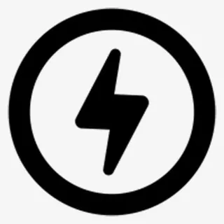 圆形充电指示牌免抠