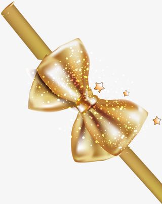 技术呢蝴蝶结圣诞节海报免抠