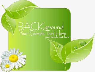 春天创意树叶免抠