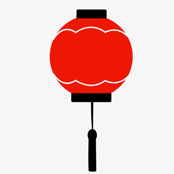 手绘灯笼免抠