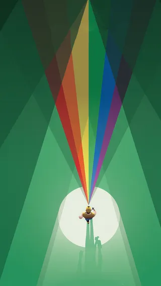 彩色扁平H5背景高清