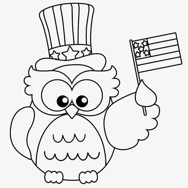 可爱猫头鹰免抠