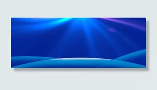 蓝色科技背景免抠