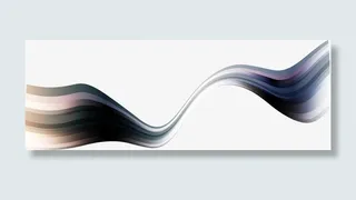 矢量手绘科技动感线条免抠