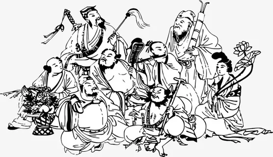 八仙过海免抠 八仙过海免抠