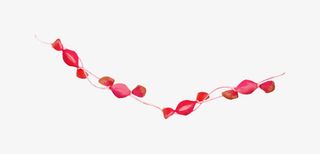 漂浮红色花瓣装饰免抠