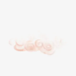 手绘烟雾装饰免抠