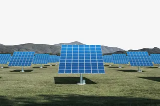 太阳能光伏板免抠