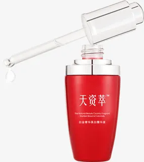 红色天然原液精粹免抠