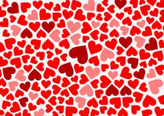 碎碎爱心图片素材免抠