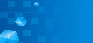 梦幻科技蓝背景免抠