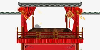 戏台素材免抠