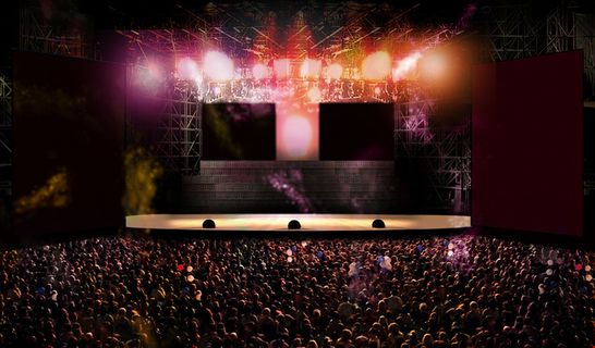 热情如火的音乐演唱会背景素材高清