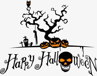 万圣节城堡免抠