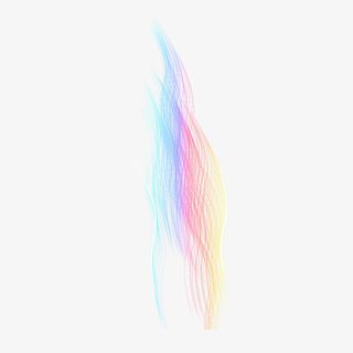 漂浮激光线条图案免抠