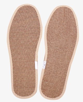 纯亚麻吸湿透气防臭鞋垫免抠