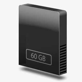 驱动苗条内部60 gb的图标免抠