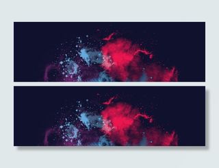 烟雾喷溅背景高清