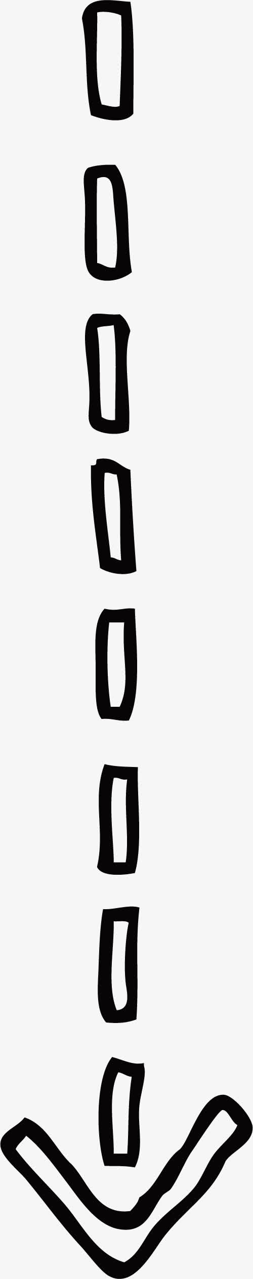 箭头路线免抠