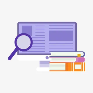 在线听课上课元素免抠