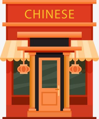 唯美中国便利店免抠