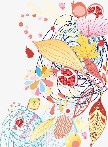 日系 绘画  底纹 背景2