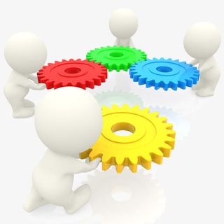 3D小人与齿轮免抠