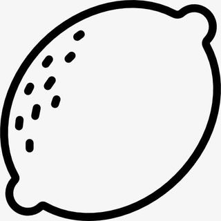 成熟的柠檬图标免抠