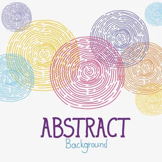 圆形指纹纹理免抠