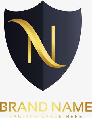 矢量手绘盾牌免抠