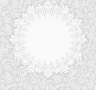 情人节白色蕾丝素材免抠