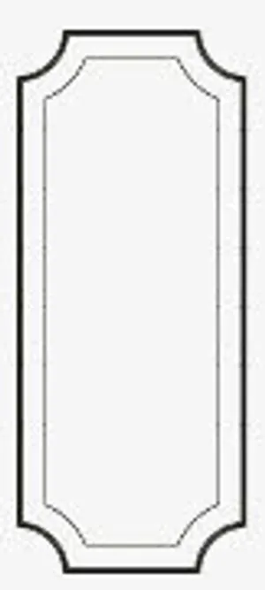 古风简洁边框镂空免抠