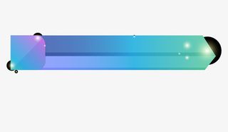 发光渐变标题矢量图免抠