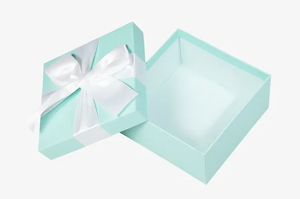 tiffinity色礼物盒子免抠