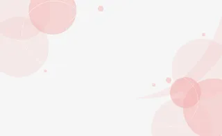 粉色圆形漂浮免抠