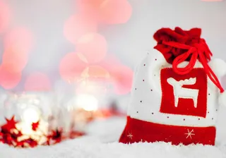 圣诞节礼包背景高清