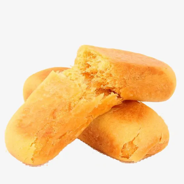 黄色肉松小面包免抠
