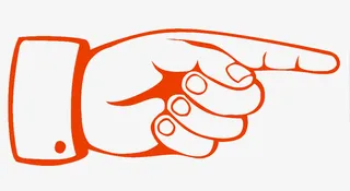 向右指示牌免抠