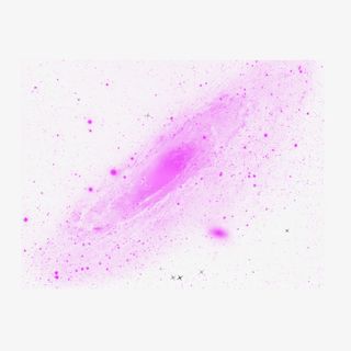 梦幻背景紫色星云